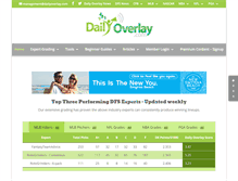 Tablet Screenshot of dailyoverlay.com